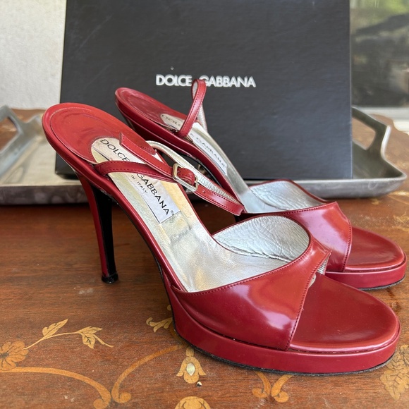 Dolce & Gabbana red heels with original box 👠 - Picture 1 of 6